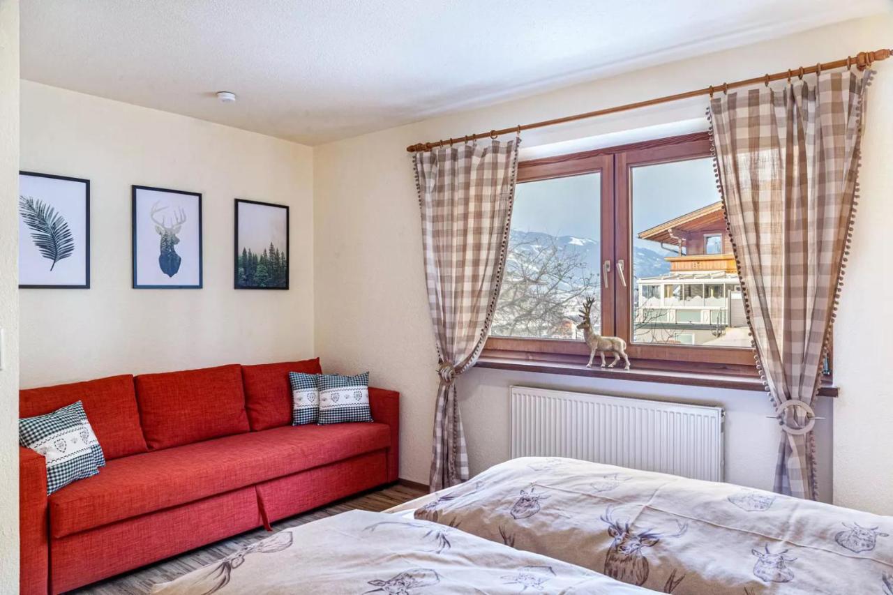 Ferienwohnung Platzhirsch Panorama View Balkon, Gartensauna, Garten, Grillplatz Stumm Exteriér fotografie