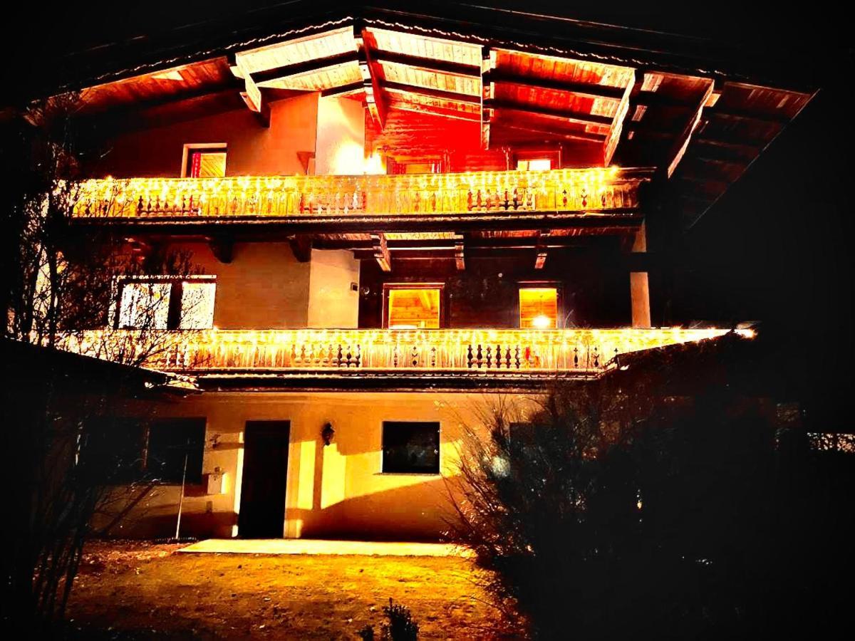 Ferienwohnung Platzhirsch Panorama View Balkon, Gartensauna, Garten, Grillplatz Stumm Exteriér fotografie