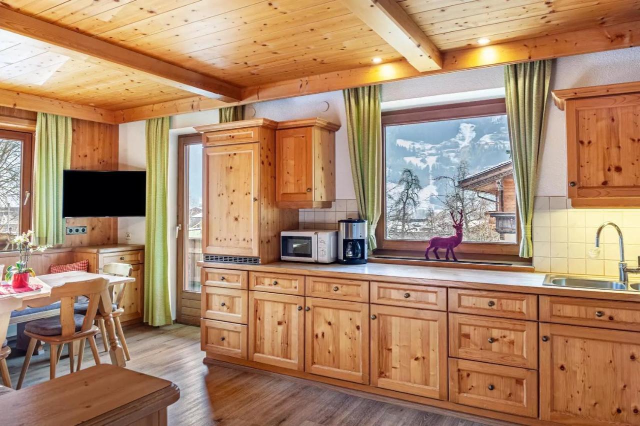 Ferienwohnung Platzhirsch Panorama View Balkon, Gartensauna, Garten, Grillplatz Stumm Exteriér fotografie