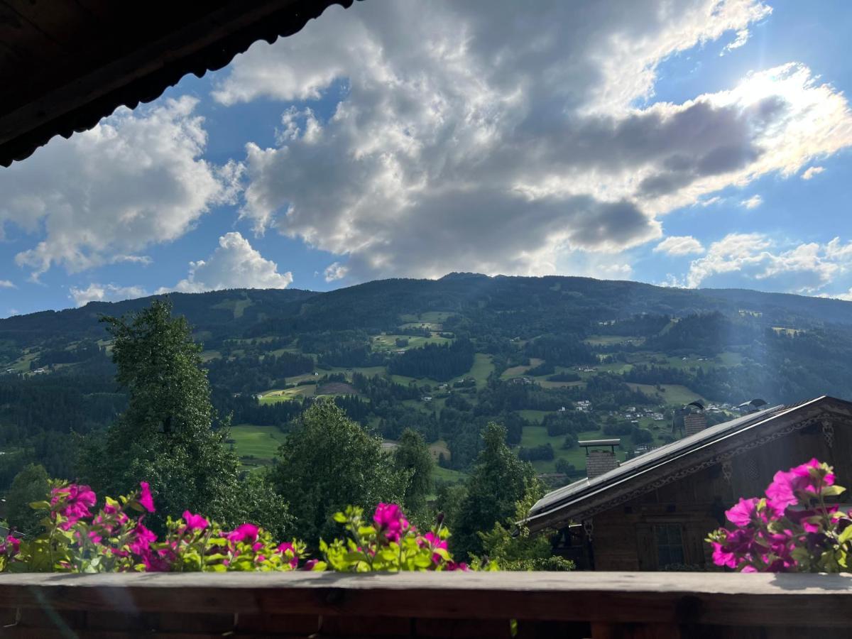 Ferienwohnung Platzhirsch Panorama View Balkon, Gartensauna, Garten, Grillplatz Stumm Exteriér fotografie