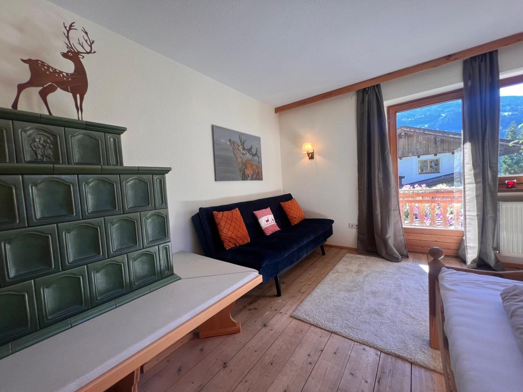 Ferienwohnung Platzhirsch Panorama View Balkon, Gartensauna, Garten, Grillplatz Stumm Exteriér fotografie